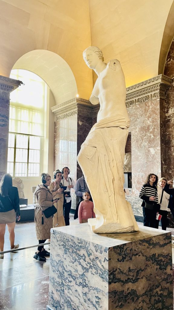 Venus de Milo Sculpture at the Louvre Museum